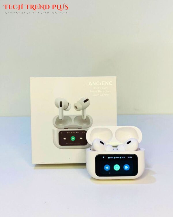 Airpods ANC-ENC Wireless Earphones LED Touch Screen!